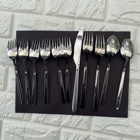 11pc WMF Cromargan LONDON  Stainless Flatware Silverware - Picture 2 of 6